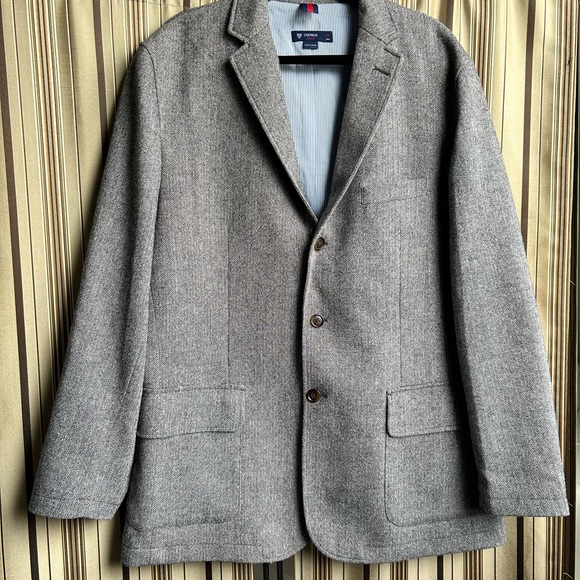 Men’s Herringbone fully lined blazer - Picture 12 of 14